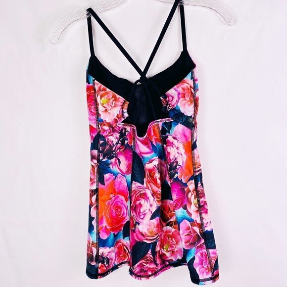 Lululemon Dancing Warrior Floral Strappy Tank 4 - Picture 6 of 8
